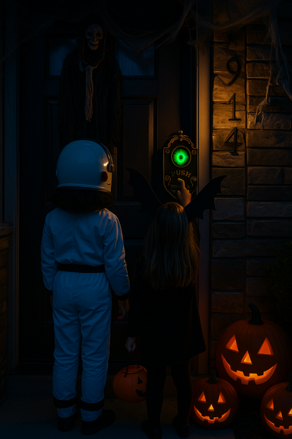 Animated Halloween Eyeball Doorbell